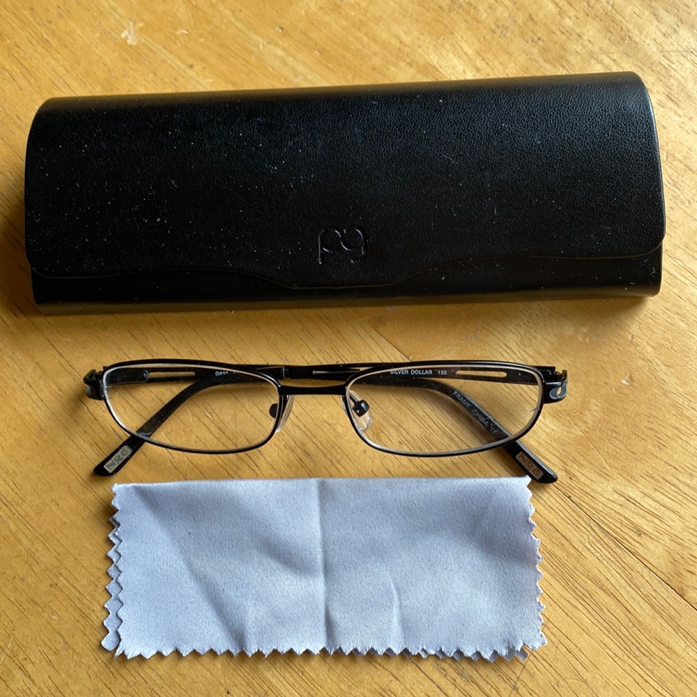 NRG glasses in good condition only frame metal
